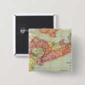 マッキンレイのノヴァスコシア州地図4 缶バッジ (正面&裏面)