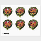 マッギリヴレイ家紋 ラウンドシール (シート)