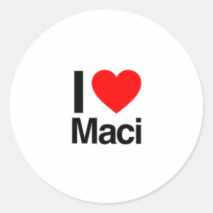 マックが大好き ラウンドシール
