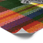 マックギルタータンチェック&バッジ ポスター (角)