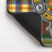 マックギルタータンチェック&バッジ マウスパッド (コーナー)