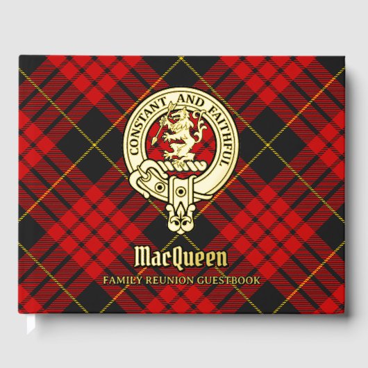 マッククイーンファミリー懇親会ゲストブック ゲストブック (正面)