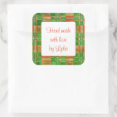 マックグレガー タルタン 3インチ 角 「ハンドメイド」 ステッカー (バッグ)