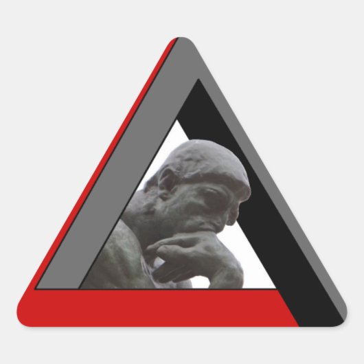 マックジャイバー 三角形シール (正面)