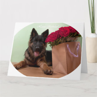 マックスからお誕生日のお祝い カード