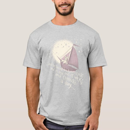 マックスとの1年間の冒険 Tシャツ (正面)