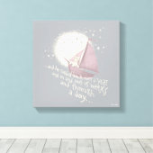 マックスとの1年間の航海 キャンバスプリント (インサイチュ (ウッドフロア))