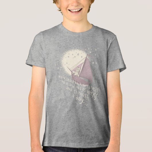 マックスとの1年間の航海 トライブレンドＴシャツ (正面)