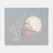 マックスとの1年間の航海 フリースブランケット (正面(横))