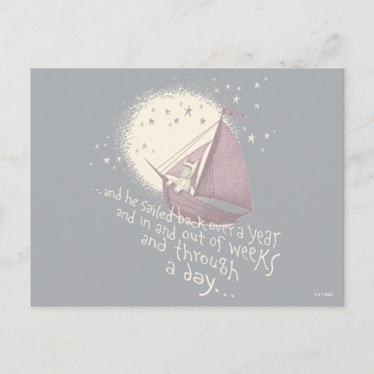 マックスとの1年間の航海 ポストカード (正面)