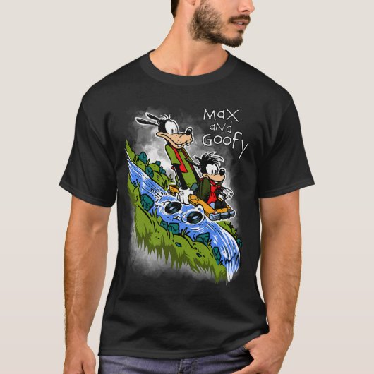 マックスとグーフィー Tシャツ (正面)