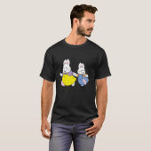 マックスとバースデー装飾ルビーうさぎ Tシャツ (正面フル)