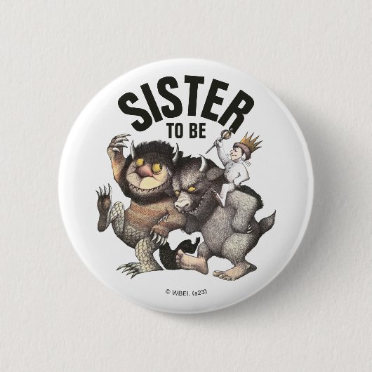マックスとワイルドなものたち | 妹になる 缶バッジ (正面)
