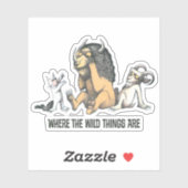 マックスとワイルド遊モノの シール (シート)