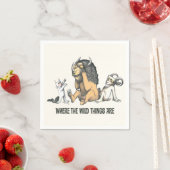 マックスとワイルド遊モノの スタンダードカクテルナプキン (インサイチュ)