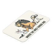 マックスとワイルド遊モノの マグネット (左側)