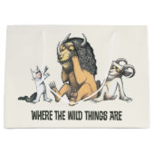 マックスとワイルド遊モノの ラージペーパーバッグ (正面)