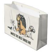 マックスとワイルド遊モノの ラージペーパーバッグ (裏面アングル)