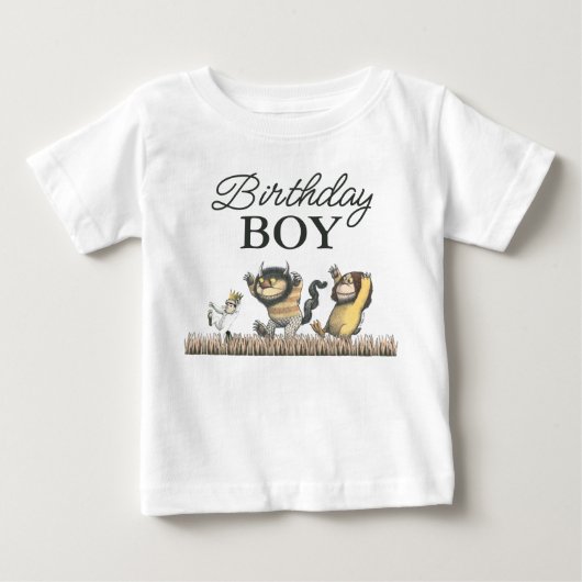 マックスとワイルド・シングスの誕生日 ベビーTシャツ (正面)