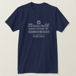 マックスウェルのラジオの記録Co.シカゴ Tシャツ