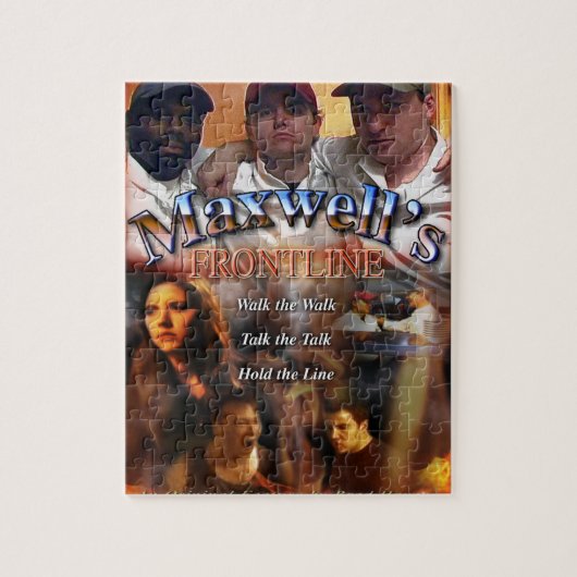 マックスウェルの公式の前線のポスター ジグソーパズル (縦)