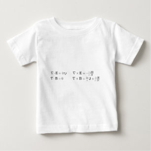 マックスウェルの同等化、差動型枠、cgs ベビーTシャツ
