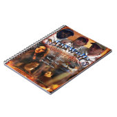 マックスウェルの最前線のポスターが手に入った ノートブック (左側)