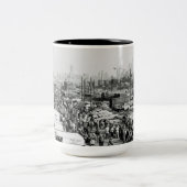 マックスウェル通りシカゴサーカ1950年代フリーマーケット ツートーンマグカップ (中央)