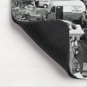 マックスウェル通りシカゴサーカ1960年代フリーマーケット マウスパッド (コーナー)