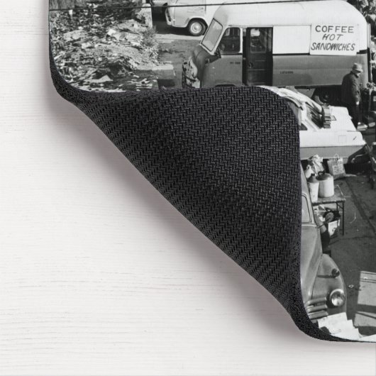 マックスウェル通りシカゴサーカ1960年代フリーマーケット マウスパッド (コーナー)