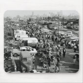 マックスウェル通りシカゴサーカ1960年代フリーマーケット マウスパッド (正面)