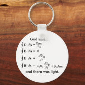 マックスウェル、神は…そして光があった。 キーホルダー (正面)