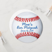 マックスバー（ユダヤ教の）バル・ミツバー カード (正面/裏面インサイチュ)