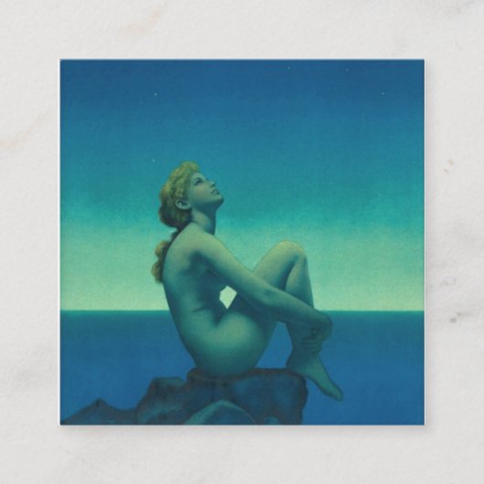 マックスフィールドパリ星 スクエア名刺 (正面)