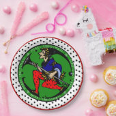 マックスフィールドパリ – イクリスマス小妖精や小人 ペーパープレート (パーティー)