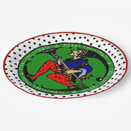 マックスフィールドパリ – イクリスマス小妖精や小人 ペーパープレート