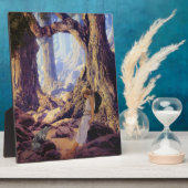 マックスフィールド・パリシュの魅惑の王子 フォトプラーク (側面)