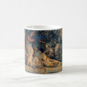 マックスフィールド・パリッシュ 「アラーの庭」 1918 美術品 コーヒーマグカップ (中央)