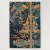 マックスフィールド・パリッシュ「アラーの庭」1918 美術品 ジグソーパズル (縦)