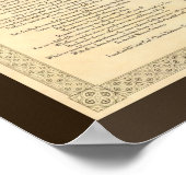 マックス・アーマンのデシデラタ詩 ポスター (角)