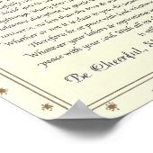 マックス・アーマンのデシデラタ詩 ポスター (角)