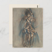 マックス・ウェーバー キュビズム 絵画 ポストカード (正面/裏面)