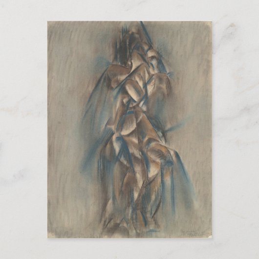 マックス・ウェーバー キュビズム 絵画 ポストカード (正面)