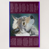 マックス·エールマン·ホワイト·ウルフのデシデラタ ジグソーパズル (縦)