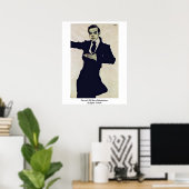 マックス・オッペンハイマーのポートレートバイイーゴンシエーレ ポスター (ホームオフィス)