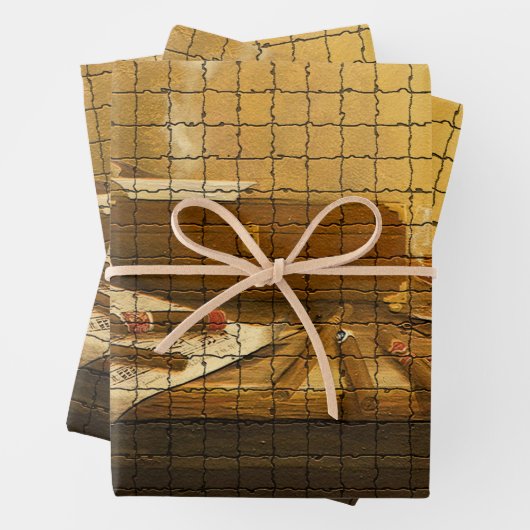 マックス・ザクスターによる楽しみのためのスコア ラッピングペーパーシート (インサイチュ)