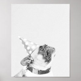 マックス・ザ・ブルフランスのドッグ ポスター