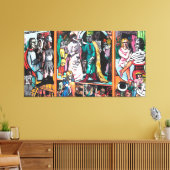 マックス・ベックマン – ダイ・シュアウスピエ キャンバスプリント (インサイチュ (リビング))