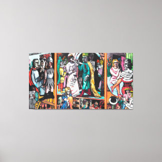 マックス・ベックマン – ダイ・シュアウスピエ キャンバスプリント