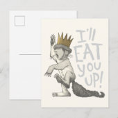 マックス | 食べちゃうぞ！ ポストカード (正面/裏面)